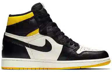 Jordan Air Jordan 1 Retro High NRG Not For Resale Black Yellow