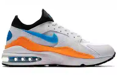 Nike Air Max 93 White Blue Orange