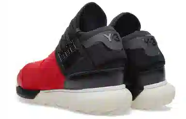 Y-3 Qasa High Red Black
