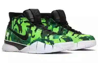 UNDEFEATED x Nike Zoom Kobe 1 Protro Green Camo (Silver Lake)