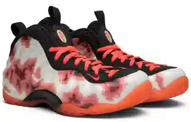 Nike Foamposite One Thermal Map