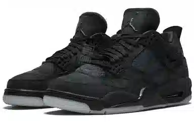 Jordan Air Jordan 4 Kaws Black