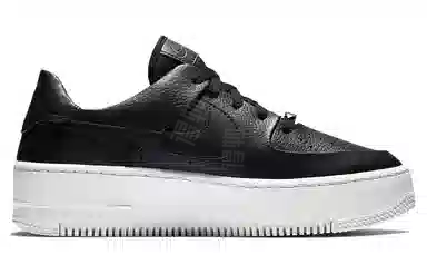 Nike Air Force 1 Sage Low Triple Black White
