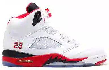 Jordan Air Jordan 5 Retro Fire Red Black Tongue (2013)