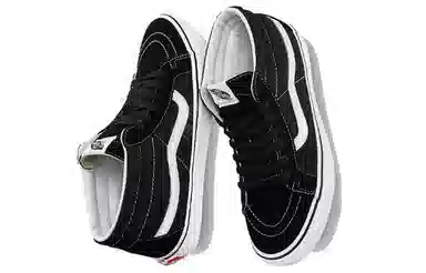 Vans SK8 Mid Black White