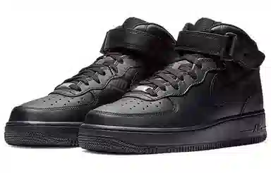 Nike Air Force 1 Mid Black 2016