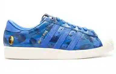 A BATHING APE x adidas originals Superstar 80s Undftd Bape Blue Camo