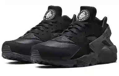 Nike Huarache "Black Black White"