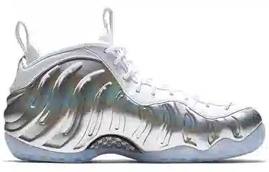 Nike Foamposite One Chrome White