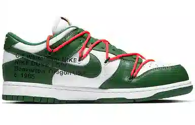 Off-White x Nike Dunk Low Green