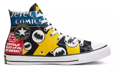 Converse x Batman 80th Anniversary Yellow Black