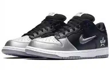 Supreme x Nike Dunk SB Metallic Silver