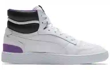 PUMA Ralph Sampson Mid White Purple
