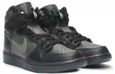 FPAR x Nike Dunk SB Pro High Black Grey