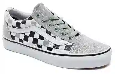 Vans Old Skool Glitter Checkerboard'