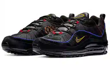 Nike Air Max 98 Black Blue Red
