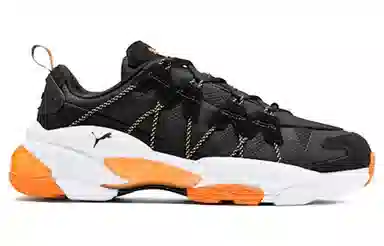 HELLY HANSEN x PUMA Retro Sneakers Black White Orange