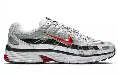 Nike P-6000 White Gold Red