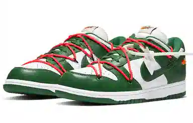 Off-White x Nike Dunk Low Green