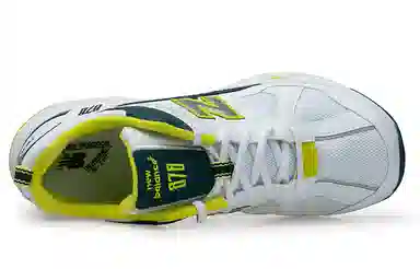 New Balance 878 White Green Yellow