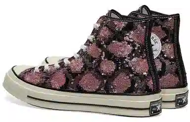Converse Chuck Taylor All Star 70 Hi Black Pink