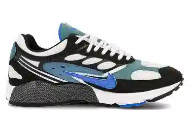 Nike Air Ghost Racer Black White Blue