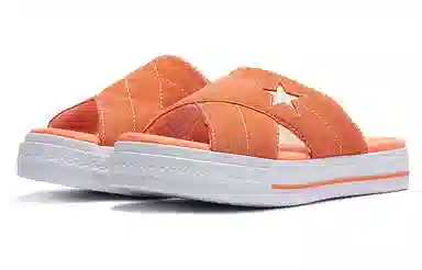 Converse One Star Slide Orange