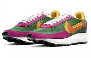 Sacai x Nike Waffle Pine Green