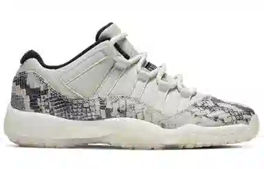 Jordan Air Jordan 11 Low Snakeskin Light Bone
