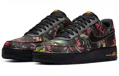 Nike Air Force 1 Low Black Floral