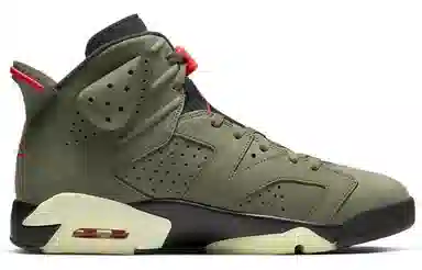 Travis Scott x Air Jordan 6 "Medium Olive"