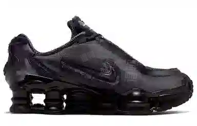 CDG x Nike Shox TL Triple Black