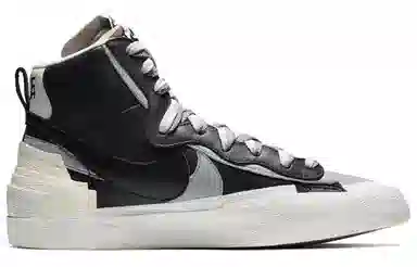 Sacai x Nike Blazer Mid Black White