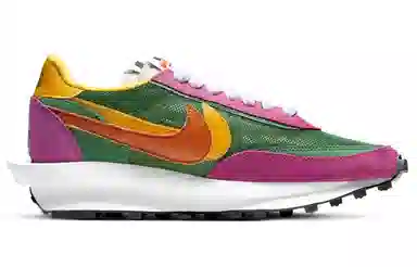 Sacai x Nike Waffle Pine Green