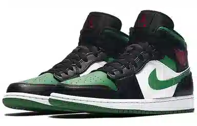 Jordan Air Jordan 1 Mid Black Green