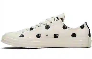 CDG Play x Converse Chuck Taylor All Star 70 Ox White Black