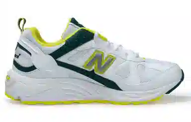 New Balance 878 White Green Yellow