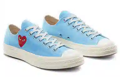 CDG Play x Converse Chuck Taylor All Star 1970s Low Blue