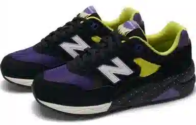 New Balance 580 Black Purple