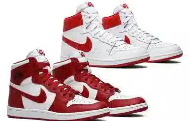 Nike x Jordan Air Jordan 1 Air Ship White Red