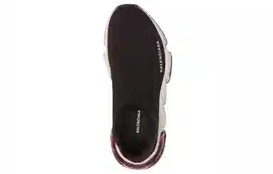 Balenciaga Speed Clear Sole Black Pink