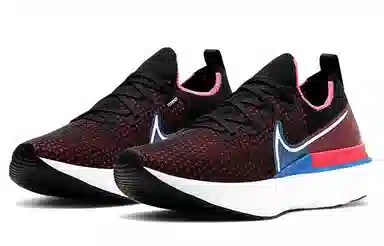Nike React Infinity Run Flyknit 1 Black Red