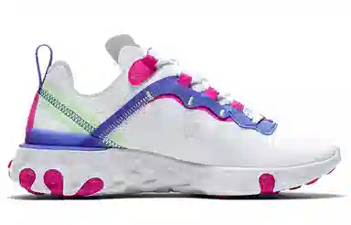 Nike React Element 55 White Pink