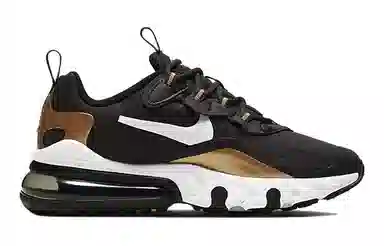 Nike Air Max 270 React Black Gold