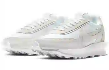 sacai x Nike LDV Waffle Pure White