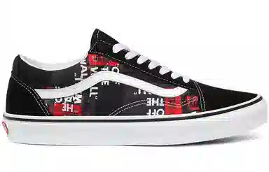 Vans Old Skool Black Red