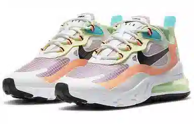 Nike Air Max 270 White Green Purple