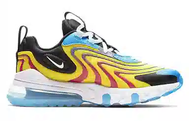 Nike Air Max 270 React 2020 Blue Yellow
