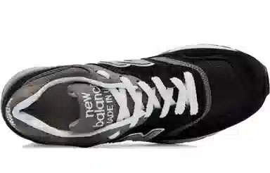 New Balance 997 Black Grey D Width