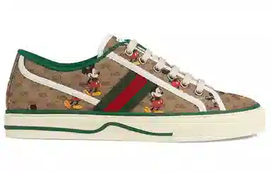 Gucci x Disney Tennis 1977 Brown